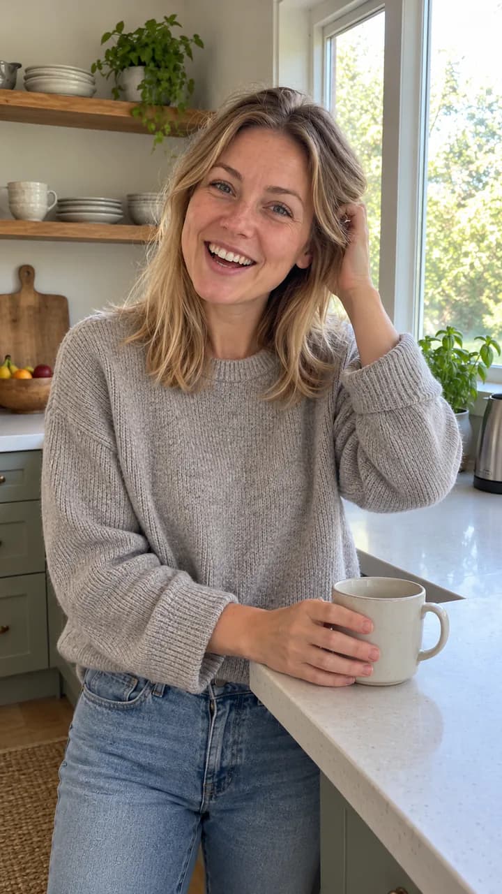 Sophie Lindqvist, Warm morning-routine lifestyle in real window light